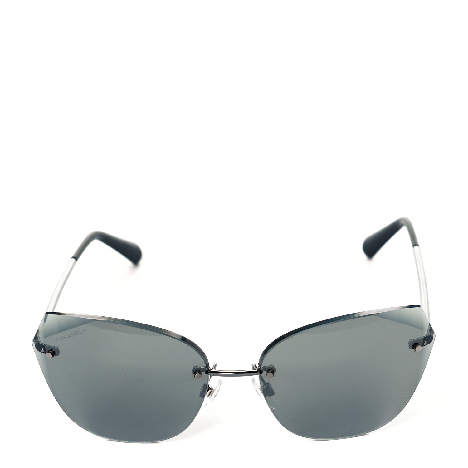Chanel Cat Eye Sunglasses 4237 Silver 2 of 7