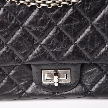 Chanel Aged Calfskin Quilted 2.55 Reissue 226 Flap Black 11 of 11
