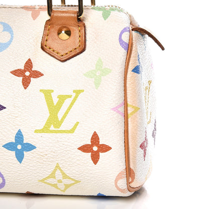 Louis Vuitton Monogram Multicolor Mini Sac HL Speedy White 7 of 13