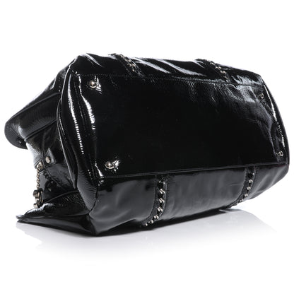 Chanel Patent Calfskin Large Luxe Ligne Tote Black 4 of 10
