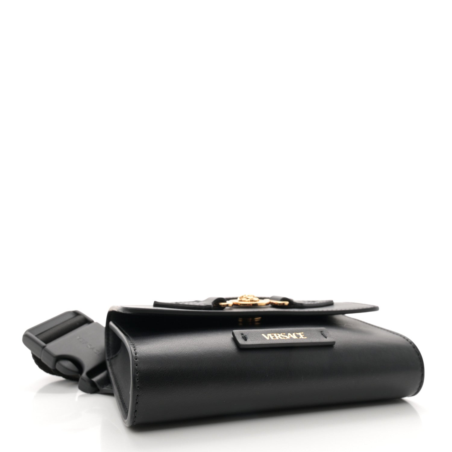 Versace Calfskin Medusa Biggie Belt Bag Black 4 of 11