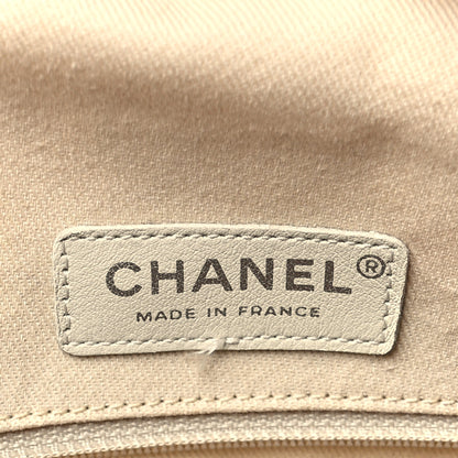 Chanel Canvas Small Printed Paris Map Tote Bag 6 of 13
