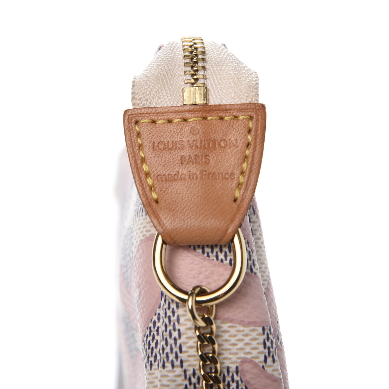 Louis Vuitton Damier Azur Tahitienne Mini Pochette Accessories 10 of 10