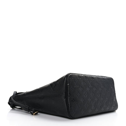 Louis Vuitton Empreinte Monogram Giant Neverfull MM Black 4 of 8
