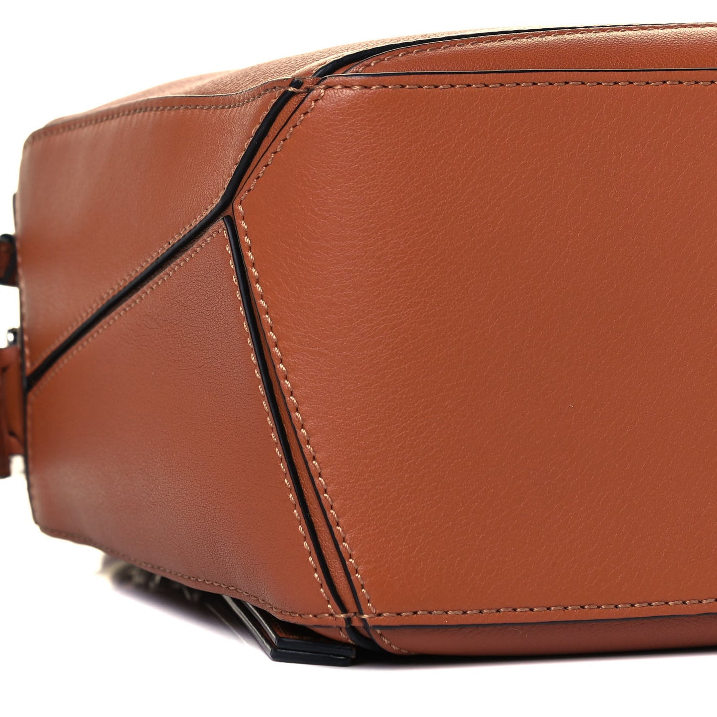 Calfskin Small Puzzle Bag Tan