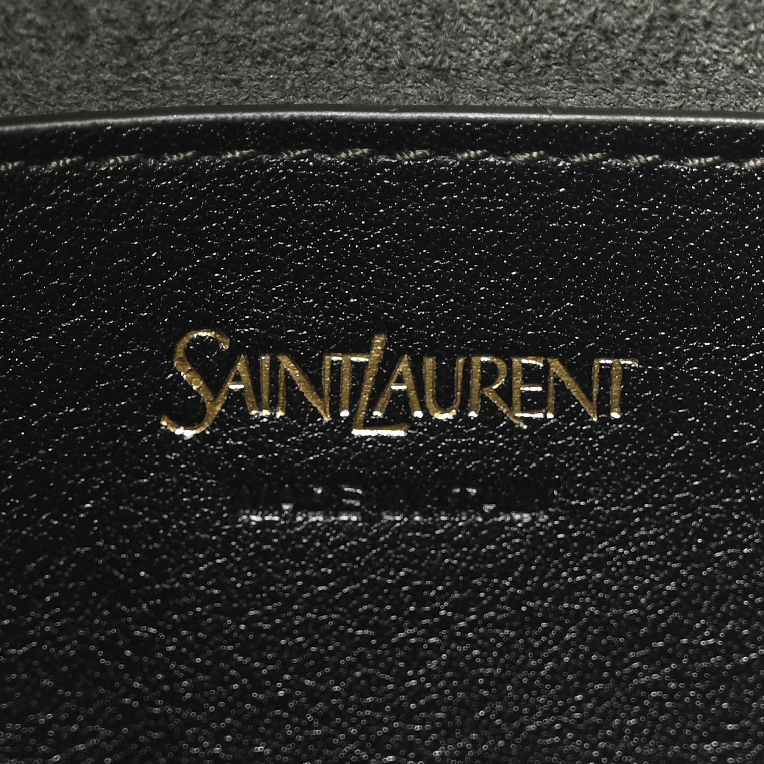Saint Laurent Calfskin Large Bucket Bag New Vert Fonce 6 of 10