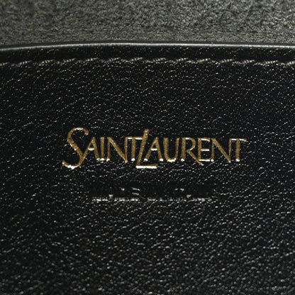 Saint Laurent Calfskin Large Bucket Bag New Vert Fonce 6 of 10