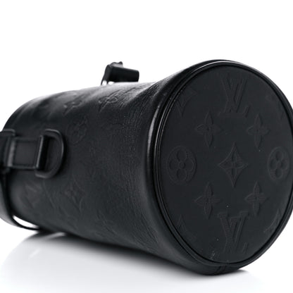 Louis Vuitton Shadow Monogram Chalk Nano Bag Black 9 of 10