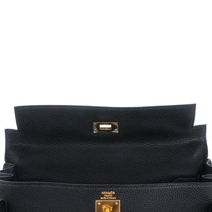 Hermes Togo Kelly Retourne 32 Black 18 of 24