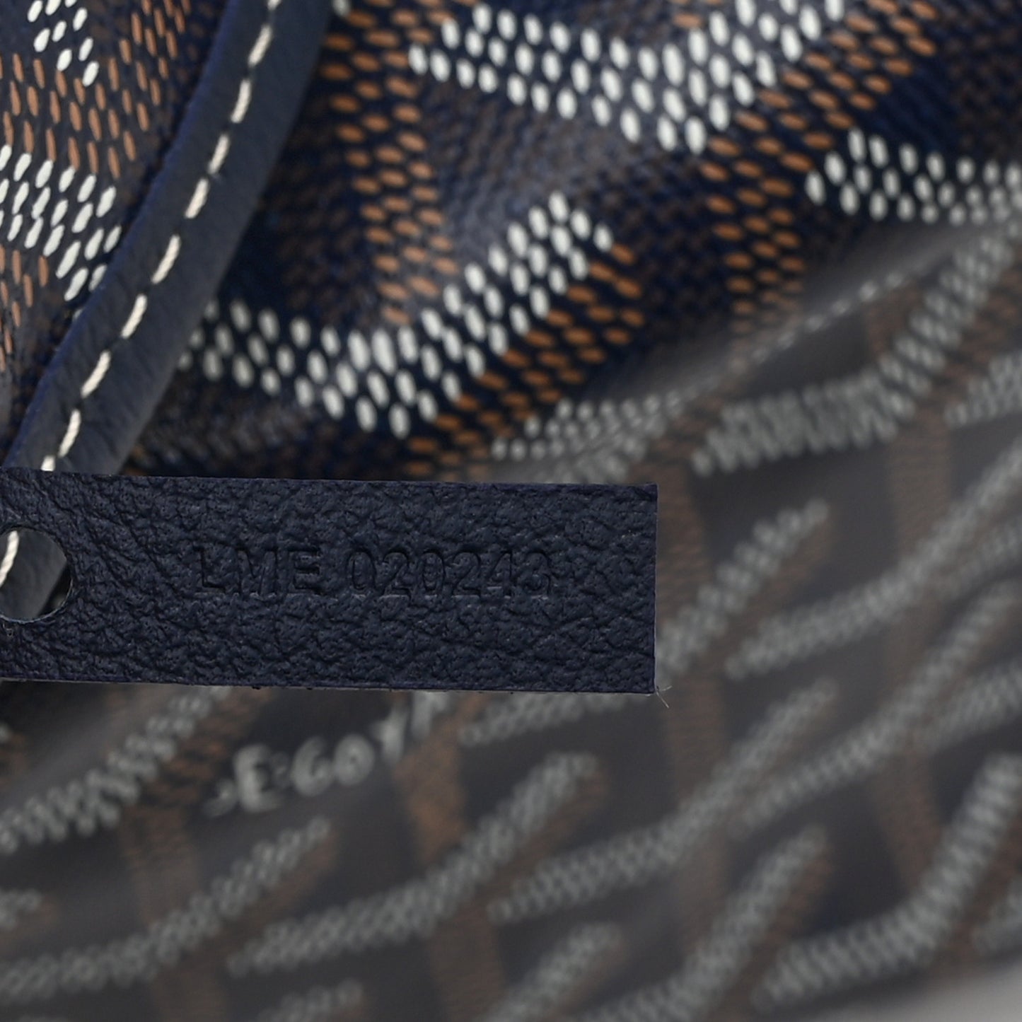 Goyardine Saint Louis PM Navy