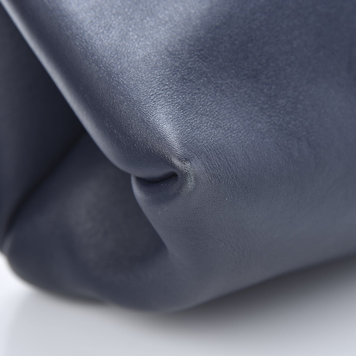 Calfskin All Soft Shoulder Bag Indigo