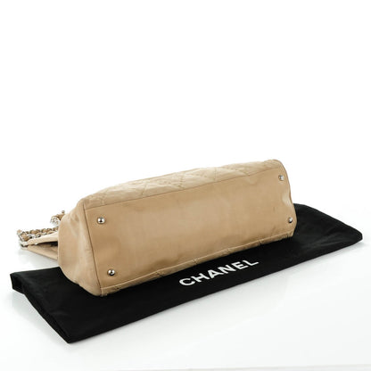 Chanel Iridescent Calfskin Small Sea Hit Tote Light Beige 4 of 7