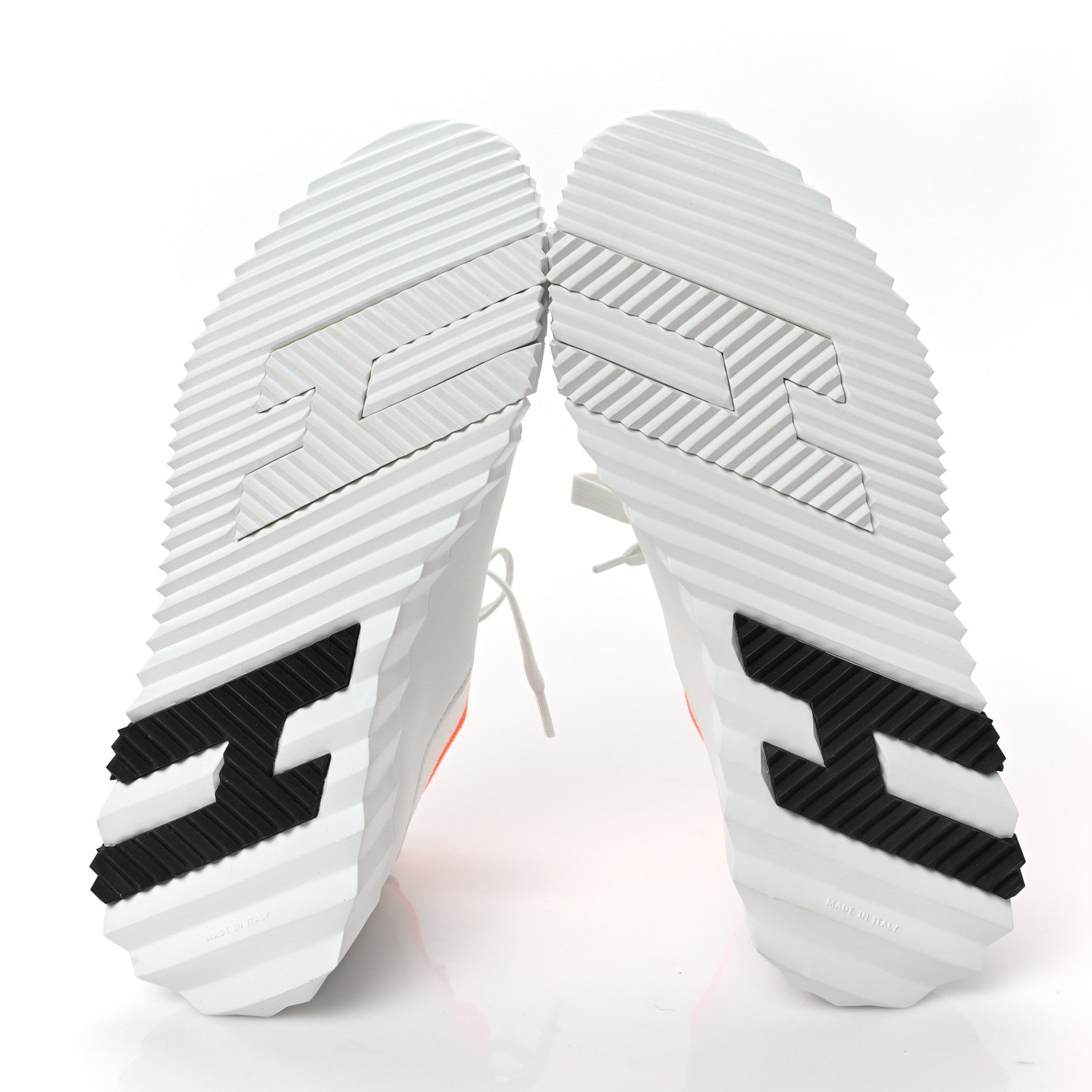 Hermes Knit Calfskin Depart Sneakers 38 White 5 of 6