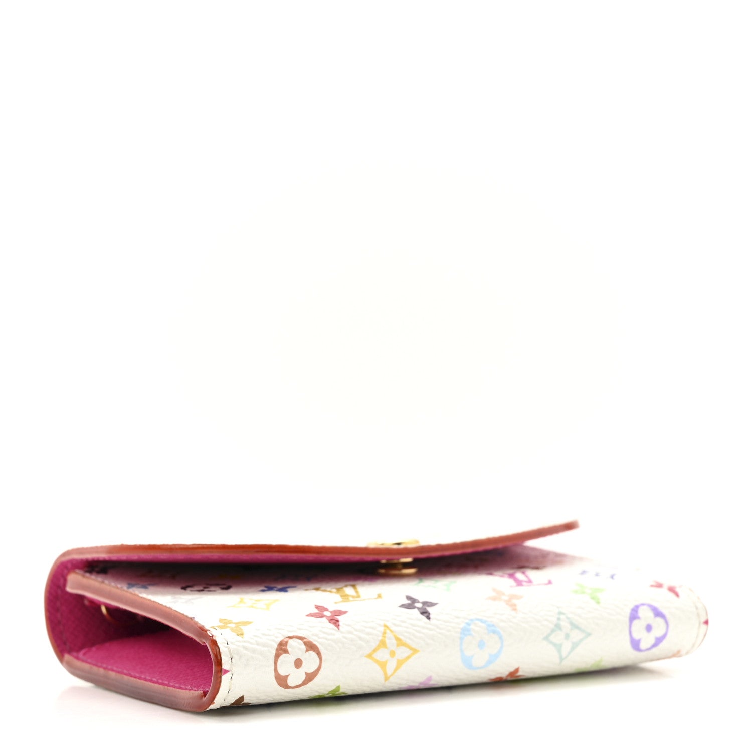 Louis Vuitton LV X TM Monogram Multicolor Rosalie Coin Purse White Kawaii Pink 4 of 7