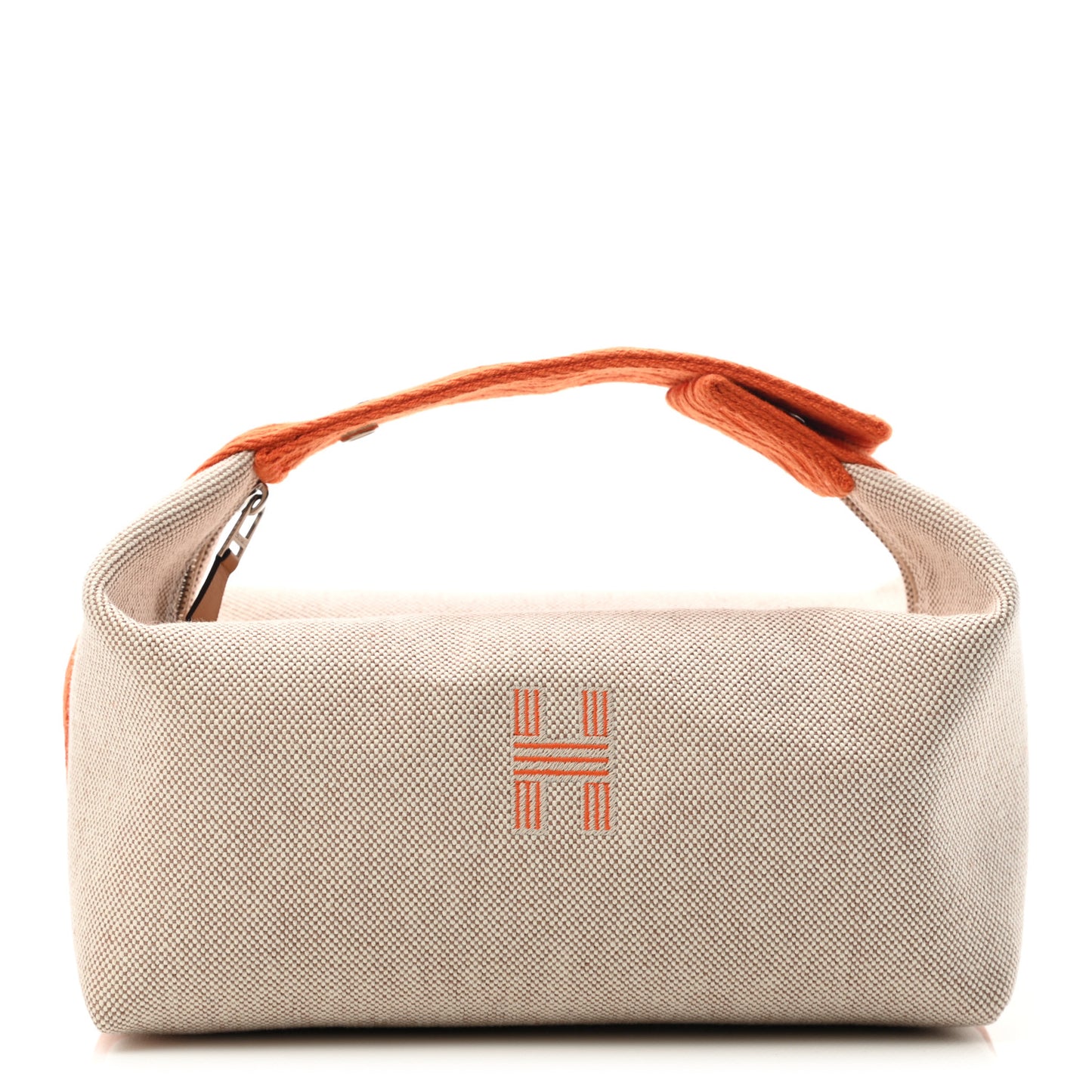 Canvas Small Bride-A-Brac Pouch Natural Orange