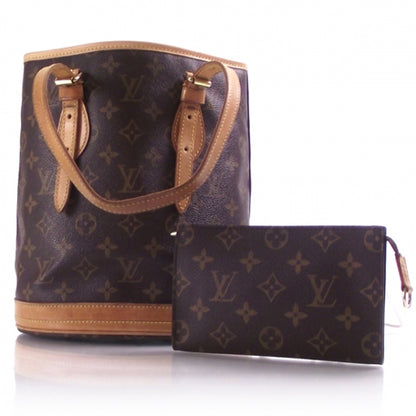 Louis Vuitton Monogram Petit Bucket 23 1 of 11