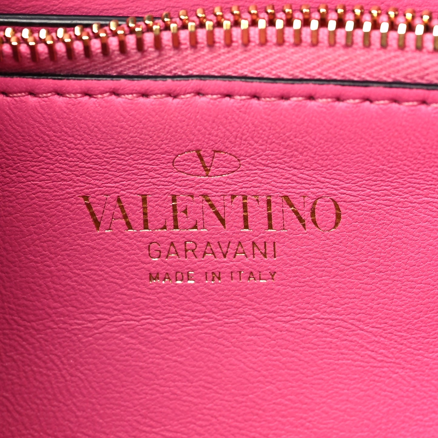 Nappa Stud Sign Shoulder Bag Feminine Pink