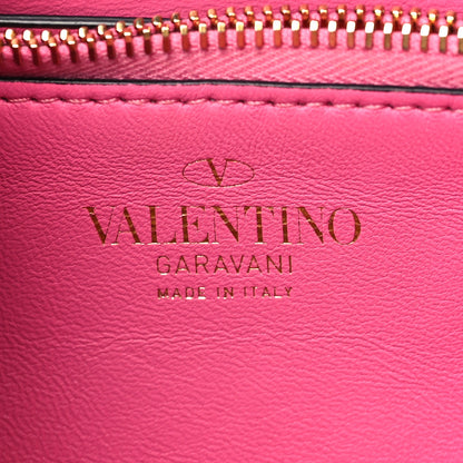 Valentino Garavani Nappa Stud Sign Shoulder Bag Feminine Pink 7 of 11