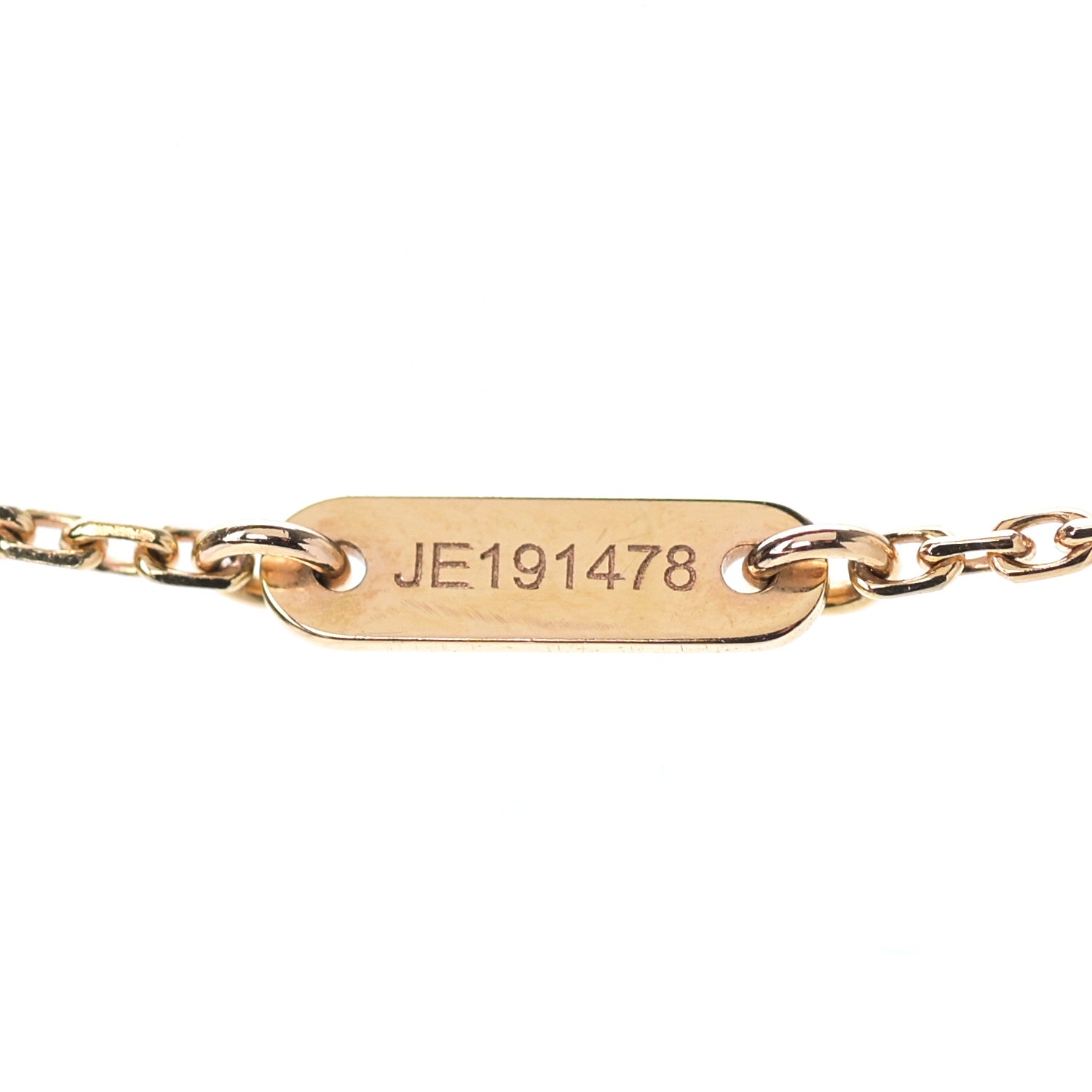 Van Cleef & Arpels 18K Rose Gold Carnelian Sweet Alhambra Pendant Necklace 4 of 6