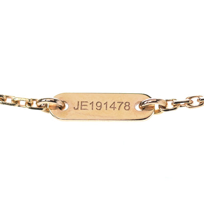 Van Cleef & Arpels 18K Rose Gold Carnelian Sweet Alhambra Pendant Necklace 4 of 6