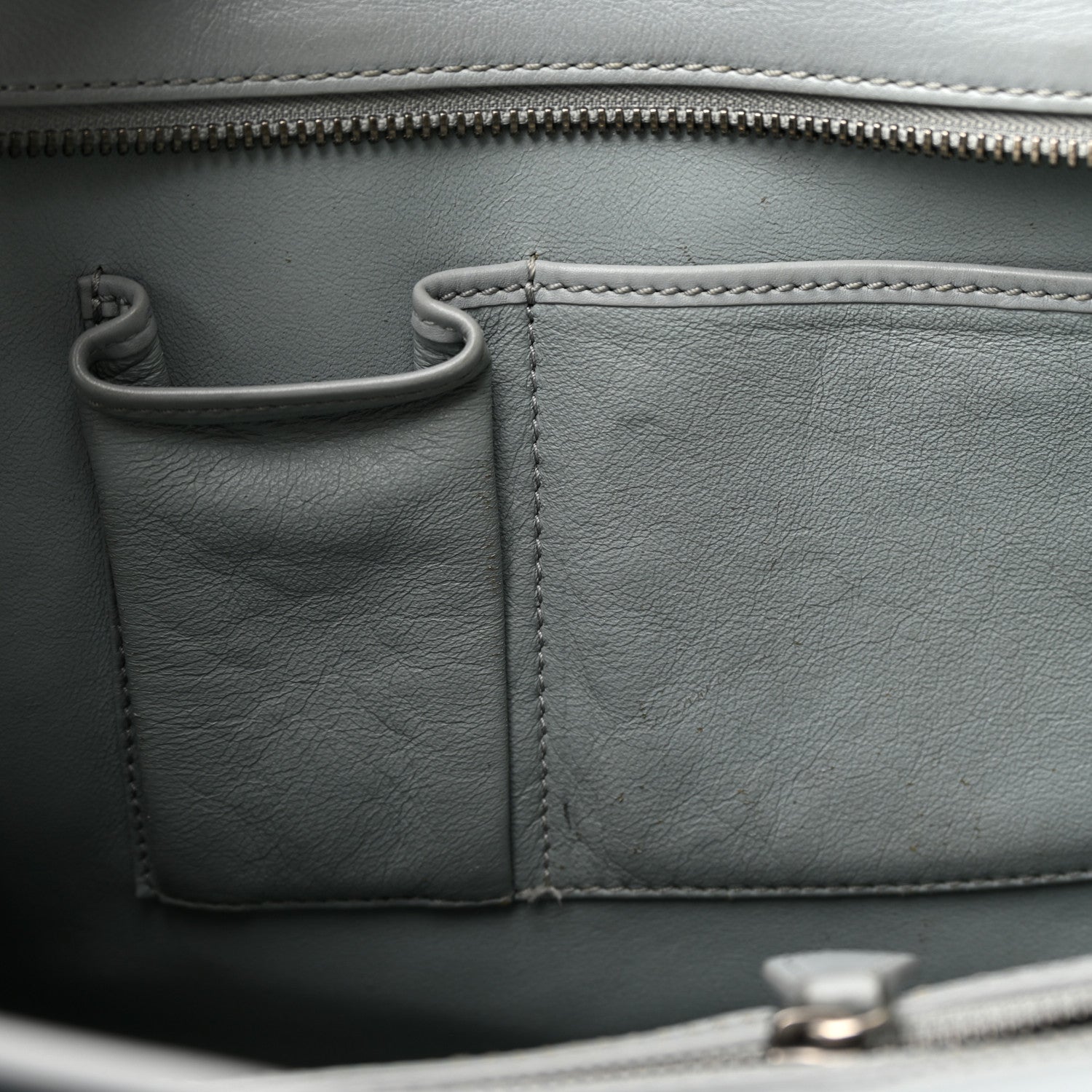 Celine Smooth Calfskin Mini Luggage Sky Blue 18 of 18
