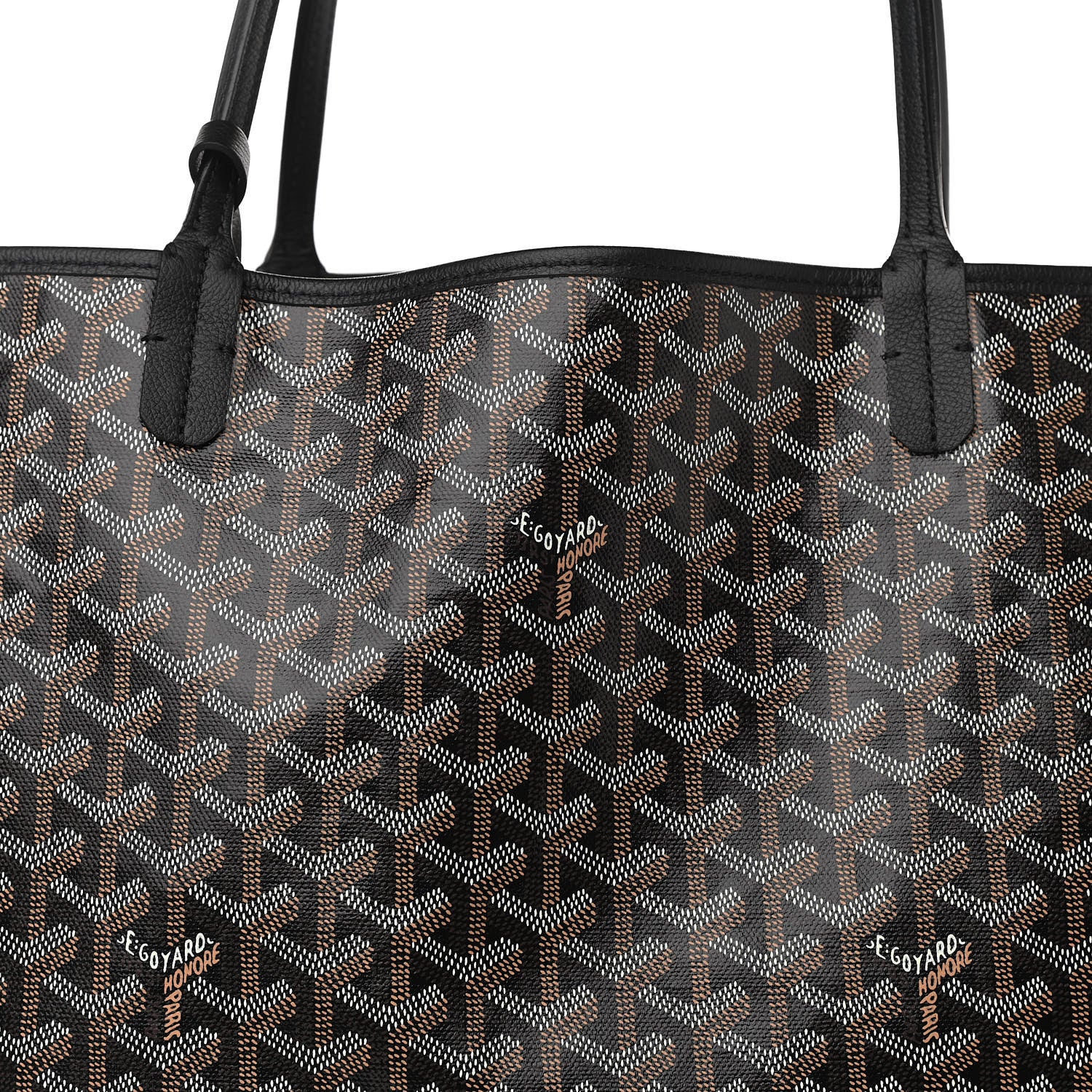Goyard Goyardine Saint Louis GM Black 9 of 11