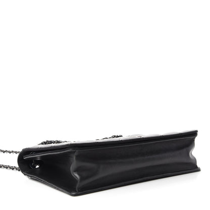 Chanel Calfskin Quilted Ballerine Flap Black 4 of 10