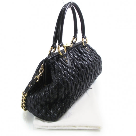 Marc Jacobs Elastic Quilted East West Stam Black 3 of 12