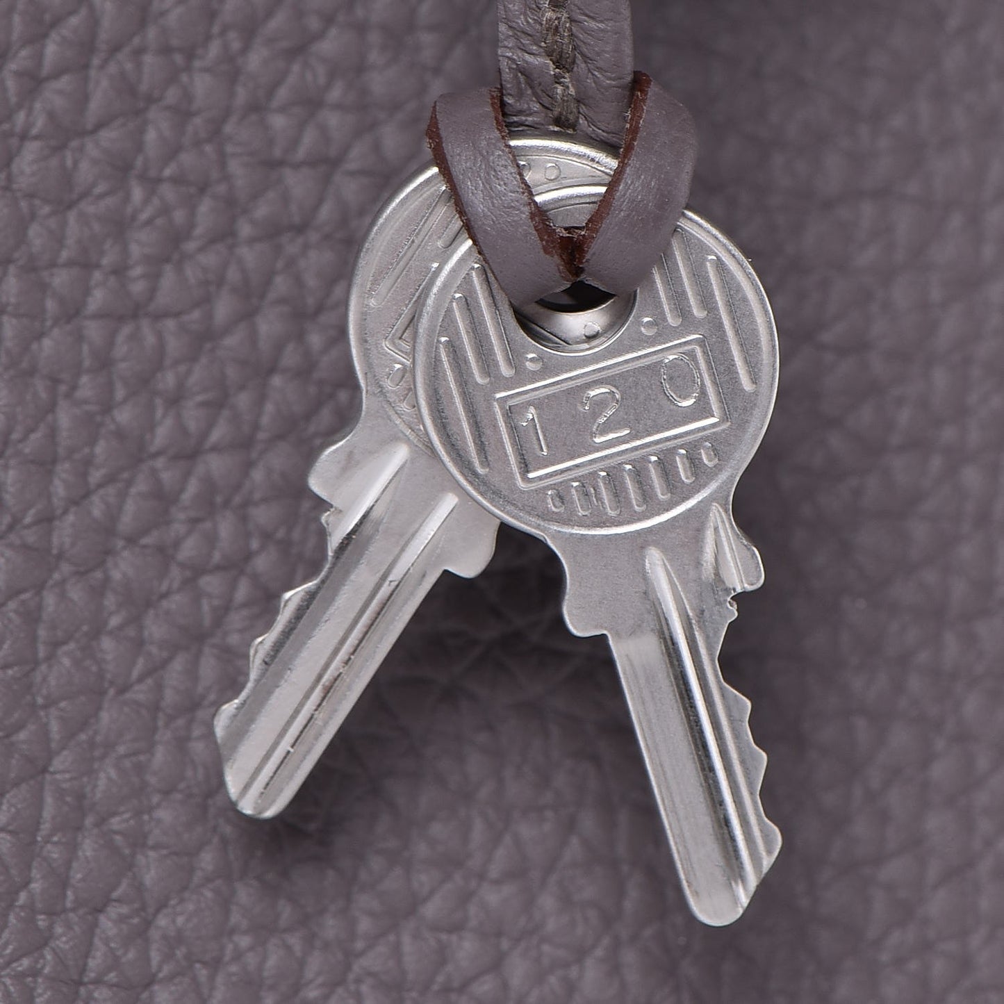 Togo Horseshoe Kelly Retourne 35 Etain Bleu Tempete