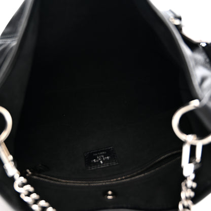 Louis Vuitton Lambskin CarryAll Cargo Vibe PM Black 5 of 9