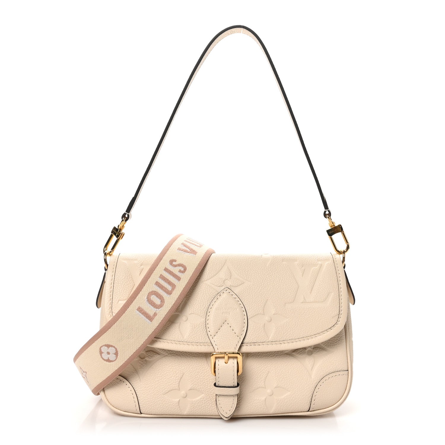 Louis Vuitton Empreinte Monogram Giant Diane Cream 1 of 9