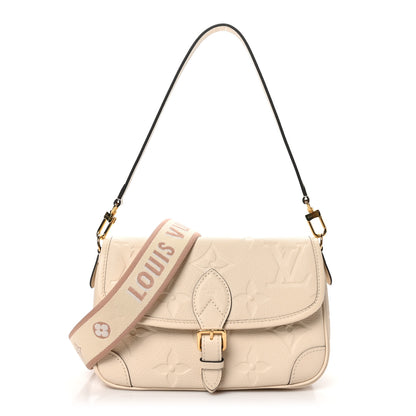 Louis Vuitton Empreinte Monogram Giant Diane Cream 1 of 9