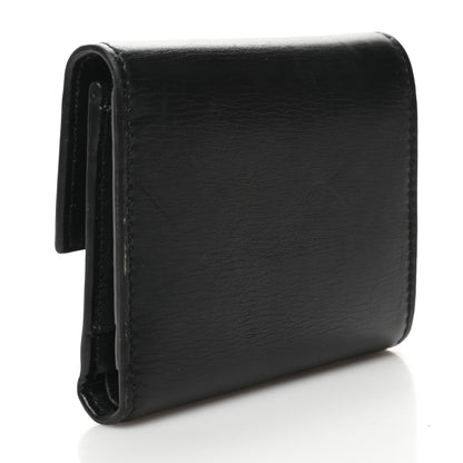 Valentino Garavani Calfskin VLogo Compact Wallet Black 3 of 10