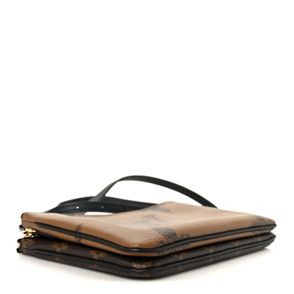 Louis Vuitton Reverse Monogram Giant Double Zip Pochette 4 of 12