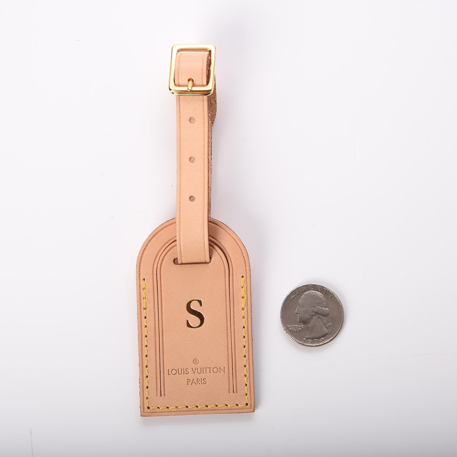 Louis Vuitton Vachetta Small Luggage Tag 2 of 4