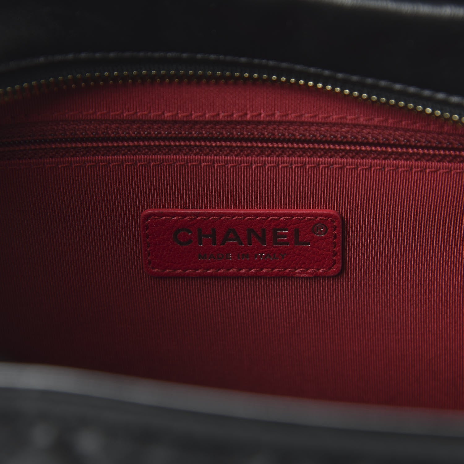 Chanel Aged Calfskin Quilted Medium Gabrielle Hobo Black 8 of 11