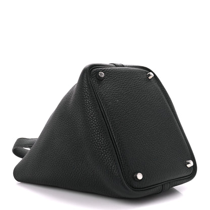 Hermes Taurillon Clemence Picotin Lock 18 PM Black 4 of 11