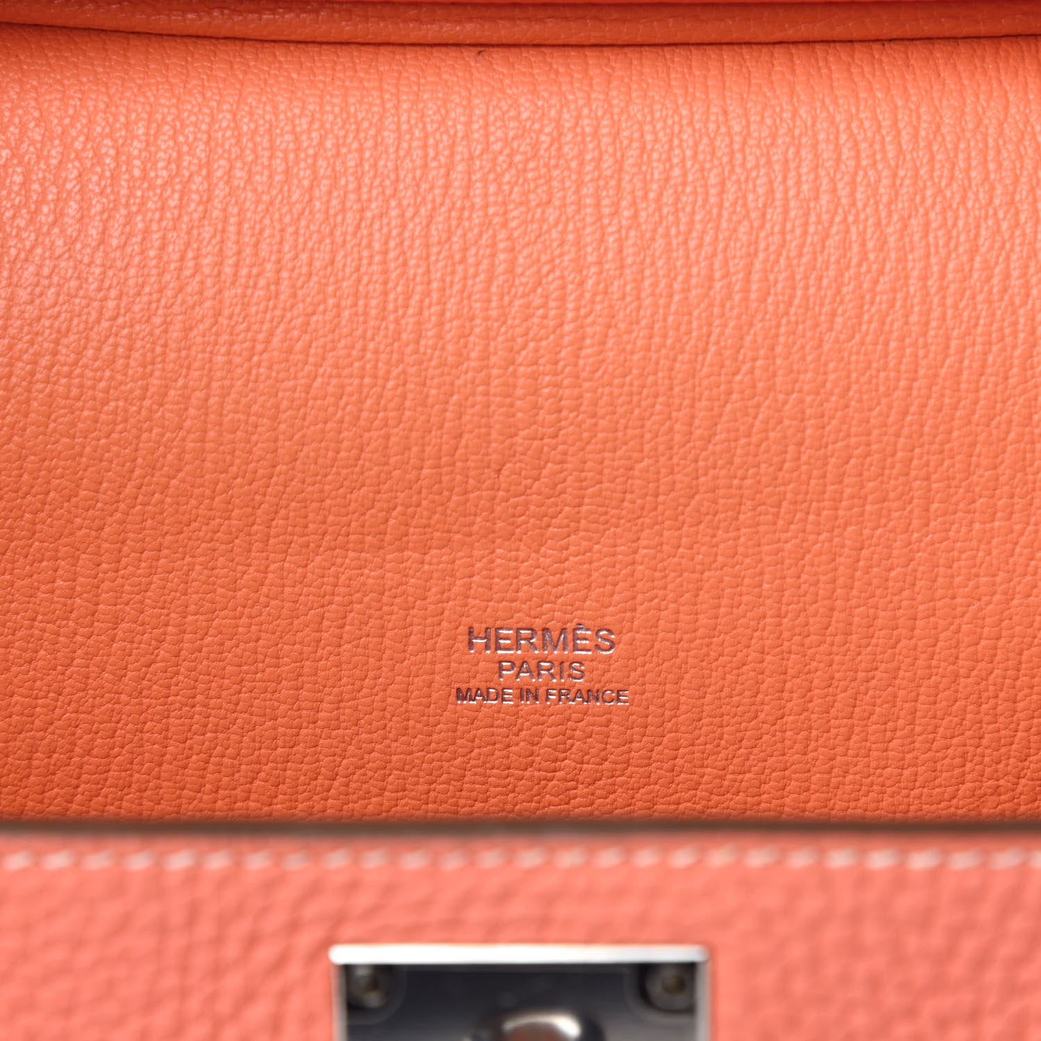 Hermes Taurillon Clemence Jypsiere 31 Crevette 9 of 11