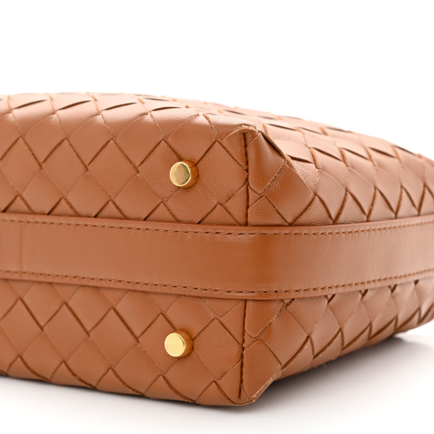 Nappa Intrecciato Mini Wallace Wood
