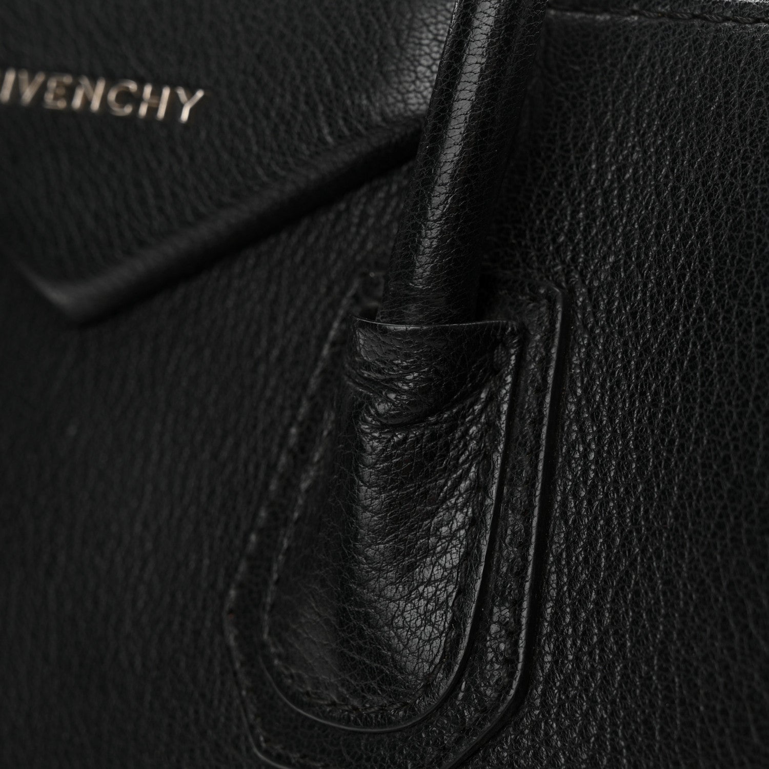 Givenchy Sugar Goatskin Woven Small Antigona Black White 14 of 15