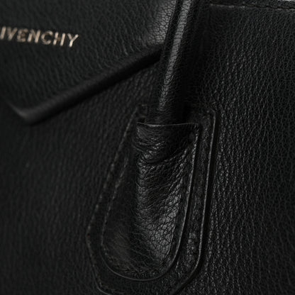 Givenchy Sugar Goatskin Woven Small Antigona Black White 14 of 15