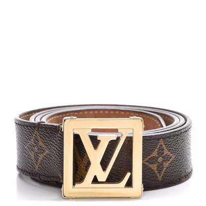 Louis Vuitton Monogram LV Frame Belt 90 36 1 of 8