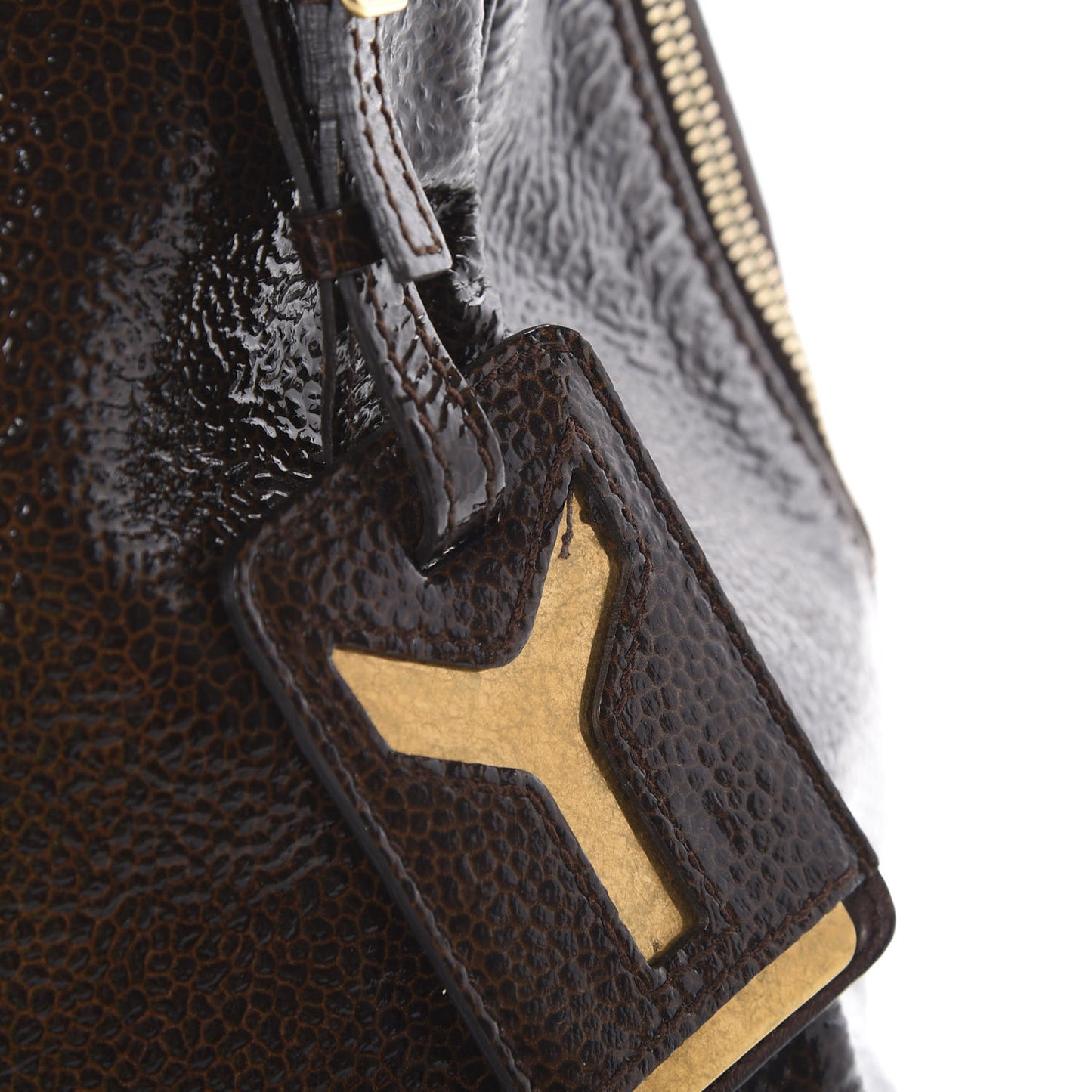 Patent Medium Majorelle Brown