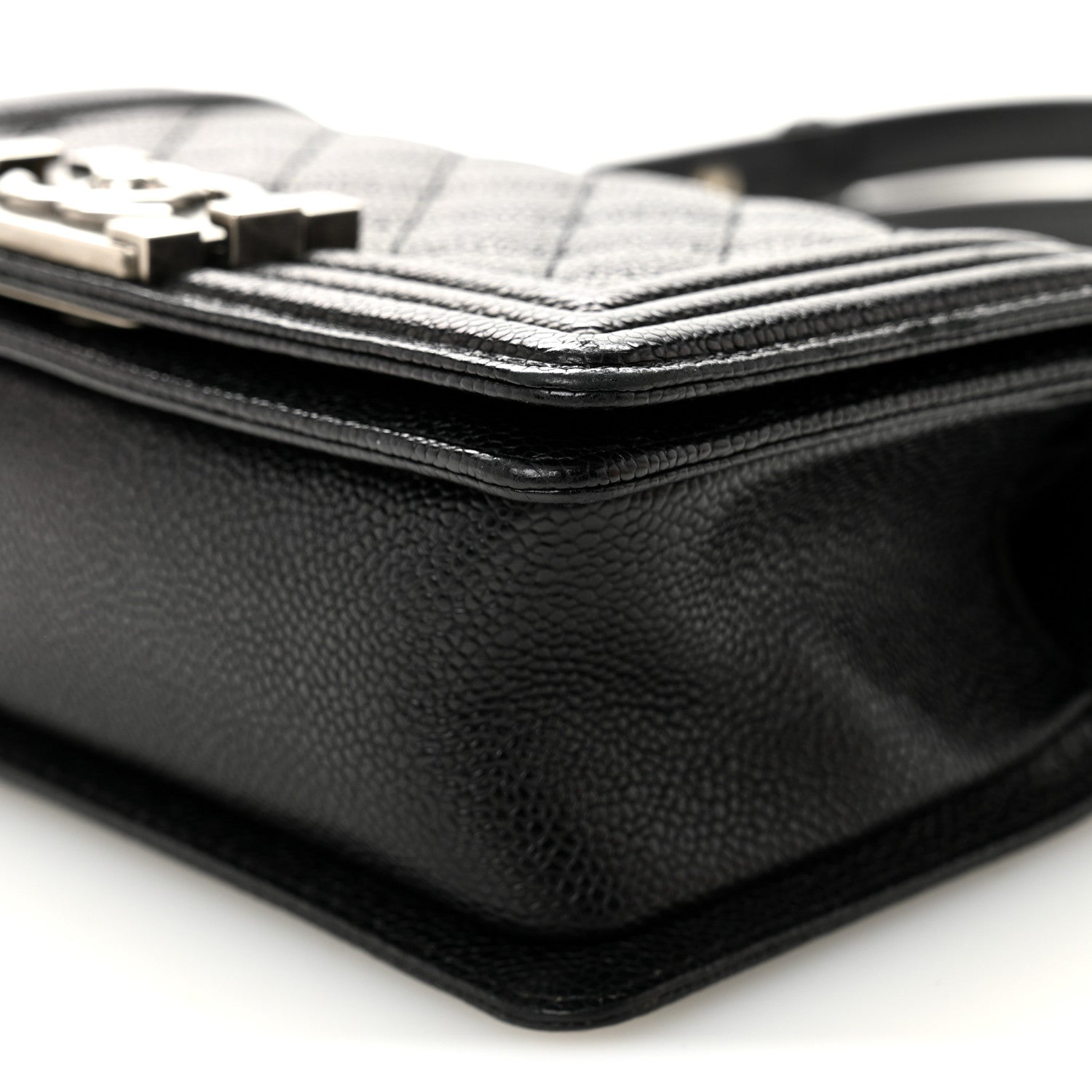 Chanel Caviar Quilted Small Boy Flap Black 10 of 10