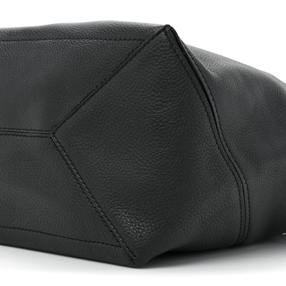Proenza Schouler Pebbled Calfskin Medium Zip Hobo Black 7 of 8