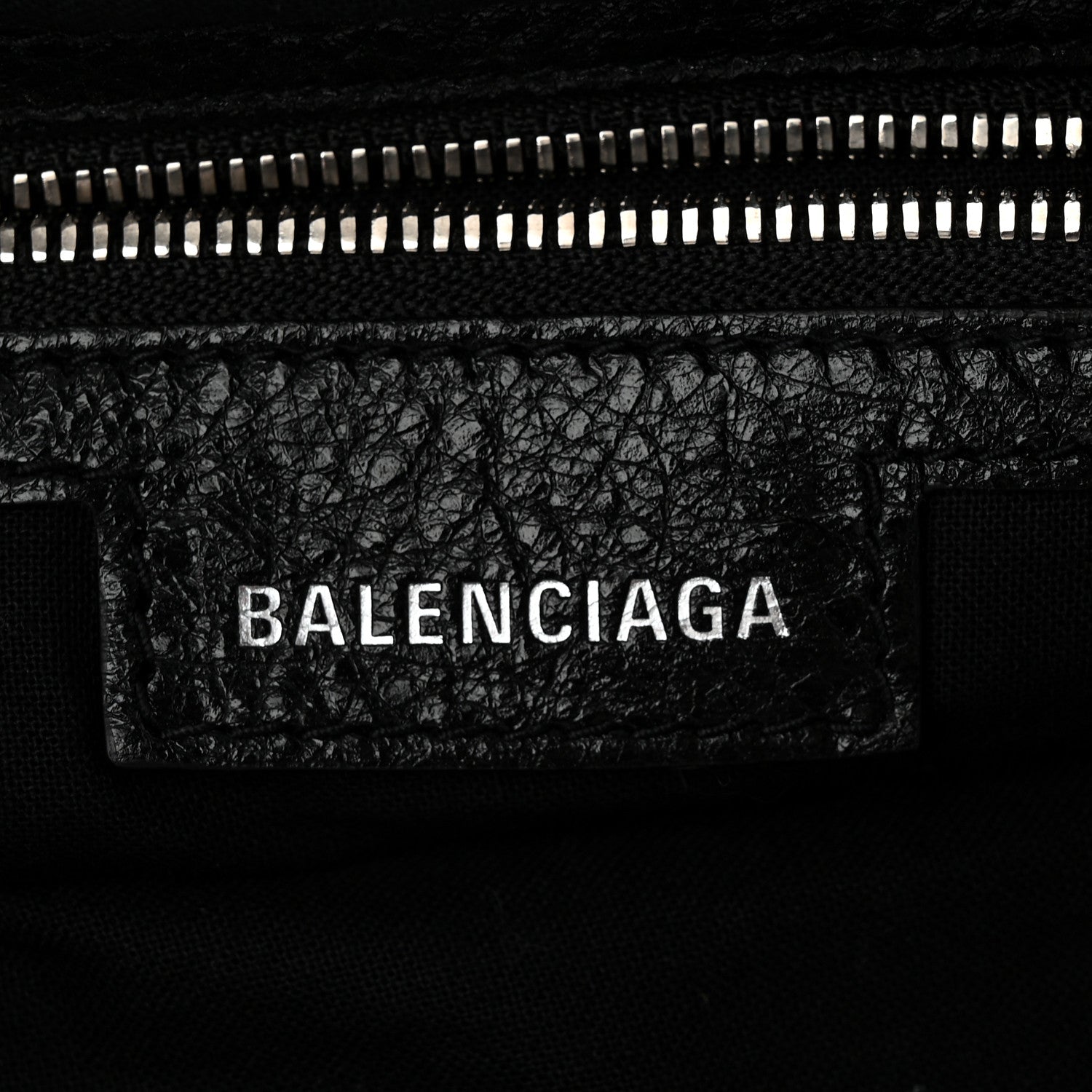 Balenciaga Agneau Arena Small Le Cagole Shoulder Bag Black 7 of 11