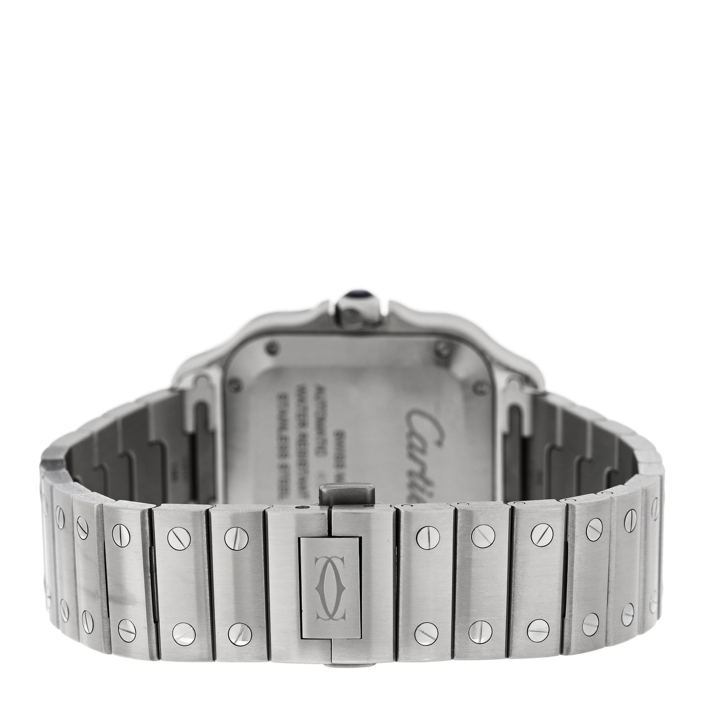 Stainless Steel 35mm Santos de Cartier Automatic Watch