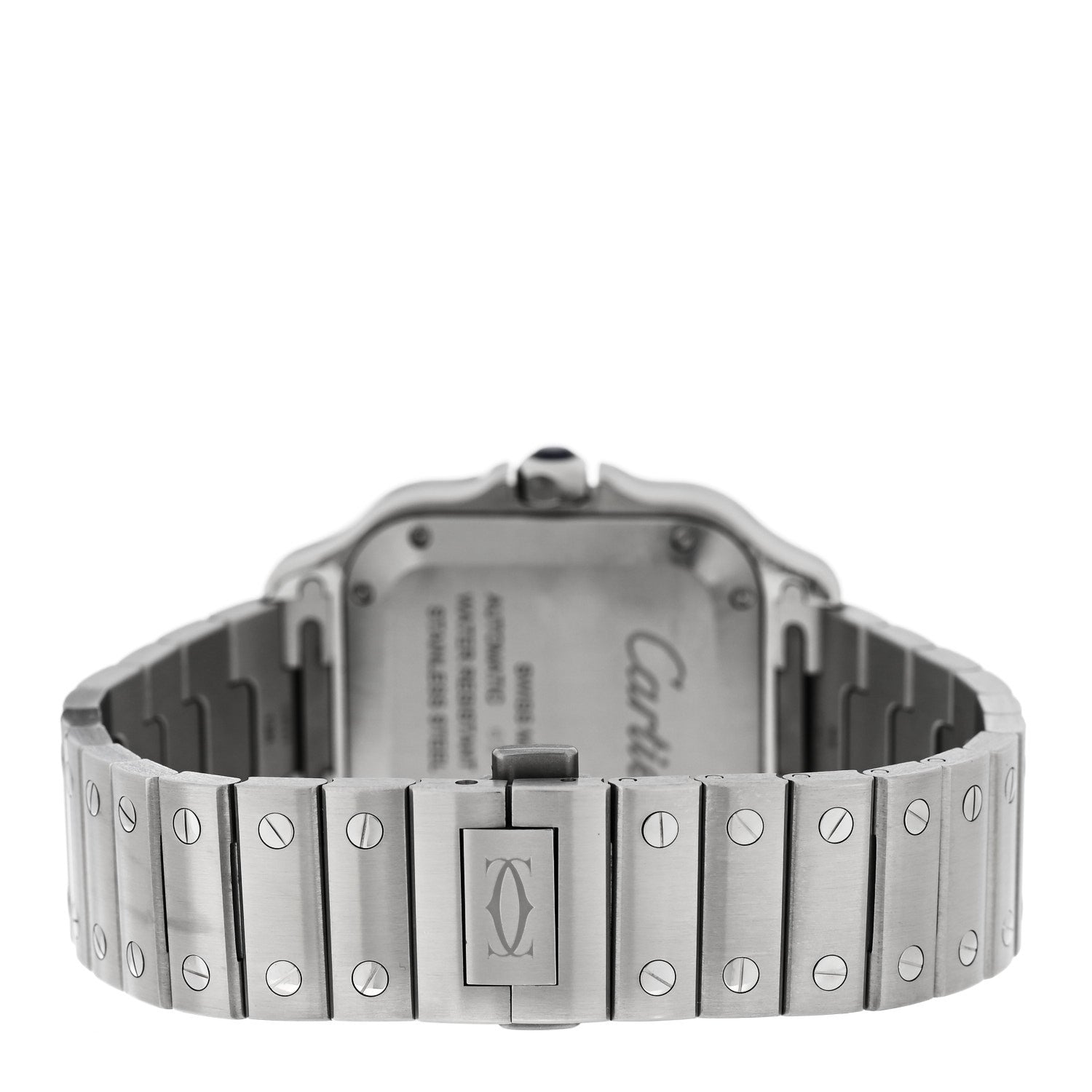Cartier Stainless Steel 35mm Santos de Cartier Automatic Watch 3 of 5