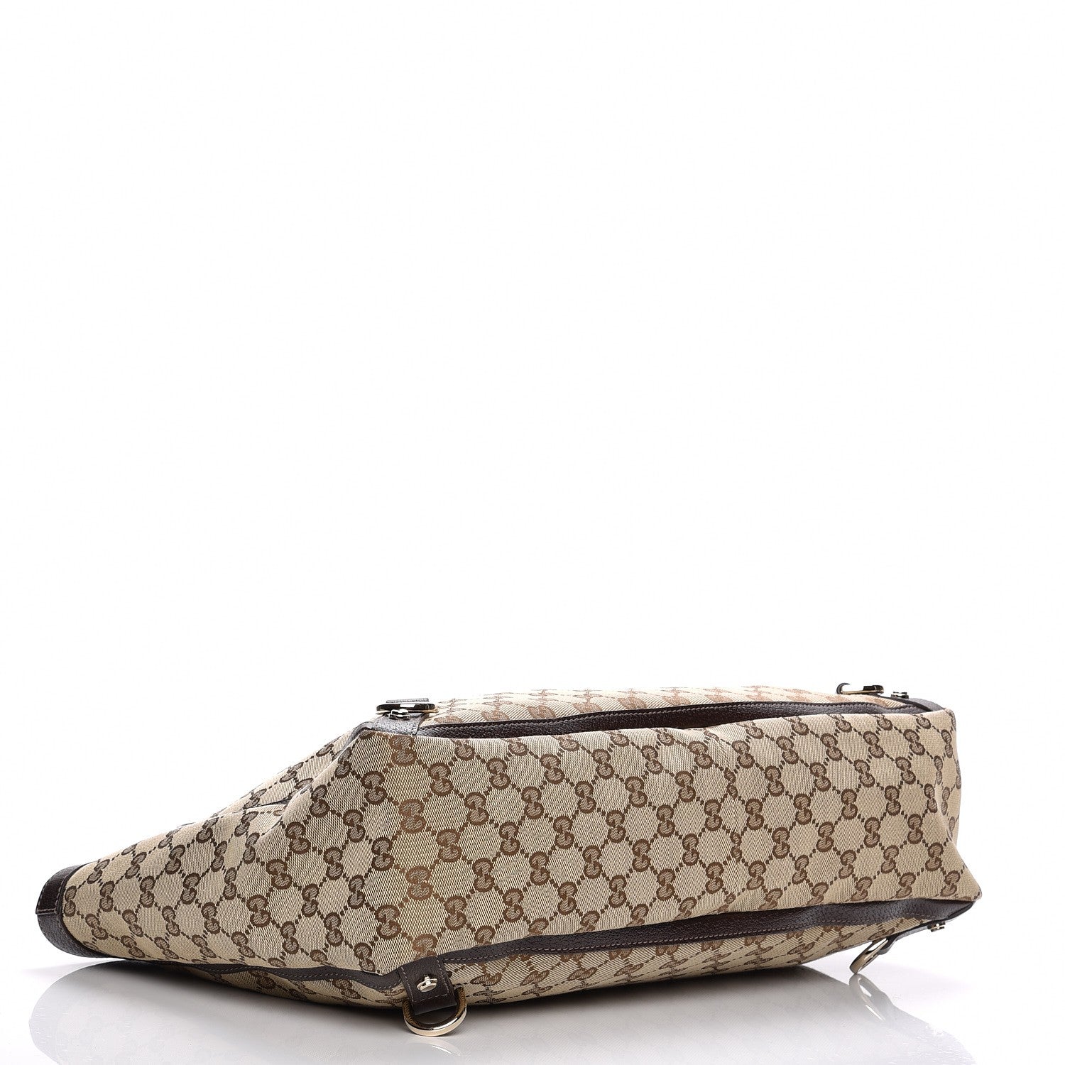 Gucci Monogram Large Abbey Tote Dark Brown 4 of 7