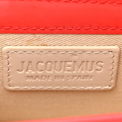 Jacquemus Rubberized Calfskin Le Chiquito Moyen Red 6 of 19